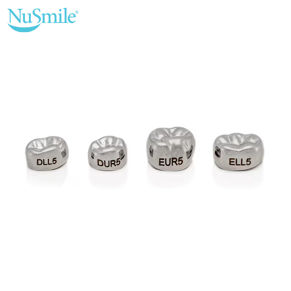 NuSmile Pre-Contoured Stainless Steel Crown Refill - 1st PM