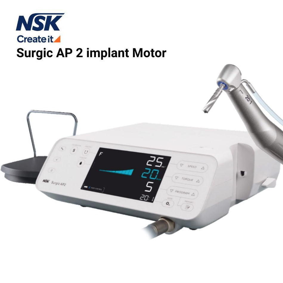 Surgic AP2 Physiodispenser Implant Motor & 20:1 Implant Contra-Angle