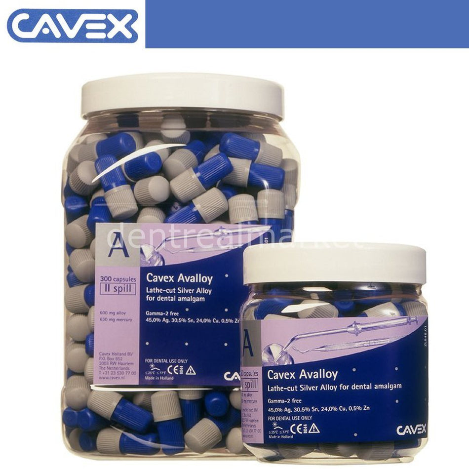 Cavex - Avalloy Amalgam - %45 Silver - Three Spill