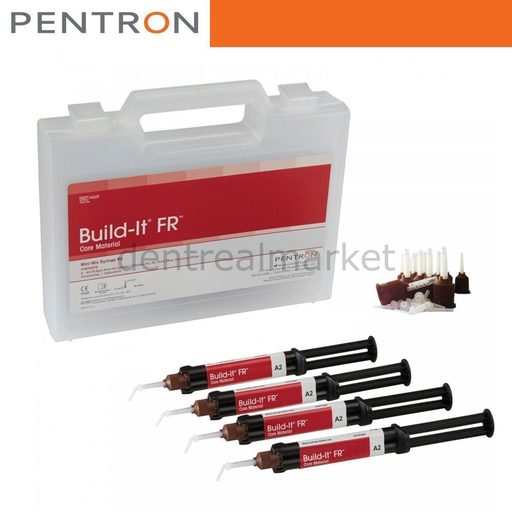 Pentron - Build - it FR Fiber Reinforced Core Material Kit - 4*4 ml A2