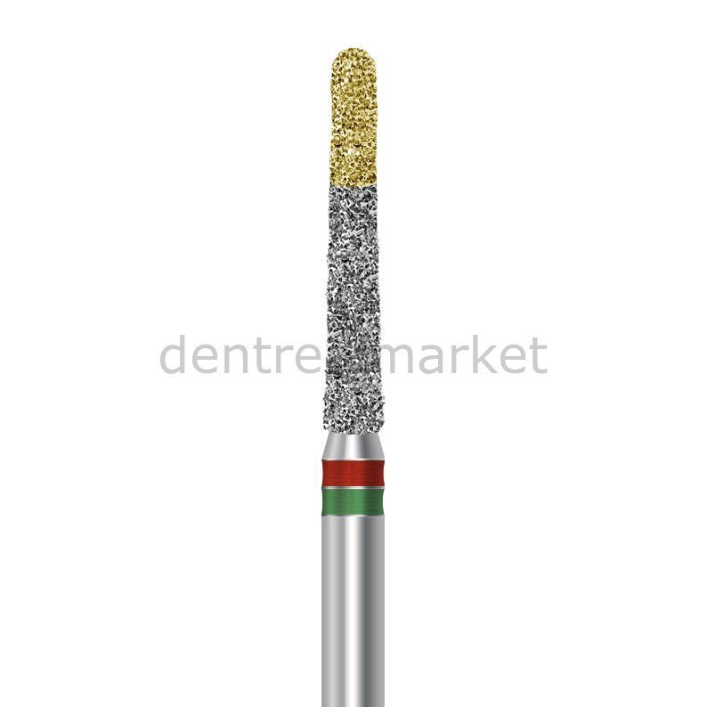 Frank Dental - Dental Natural Diamond Bur - V850 Red and Green Belt Dental Burs - For Veneer