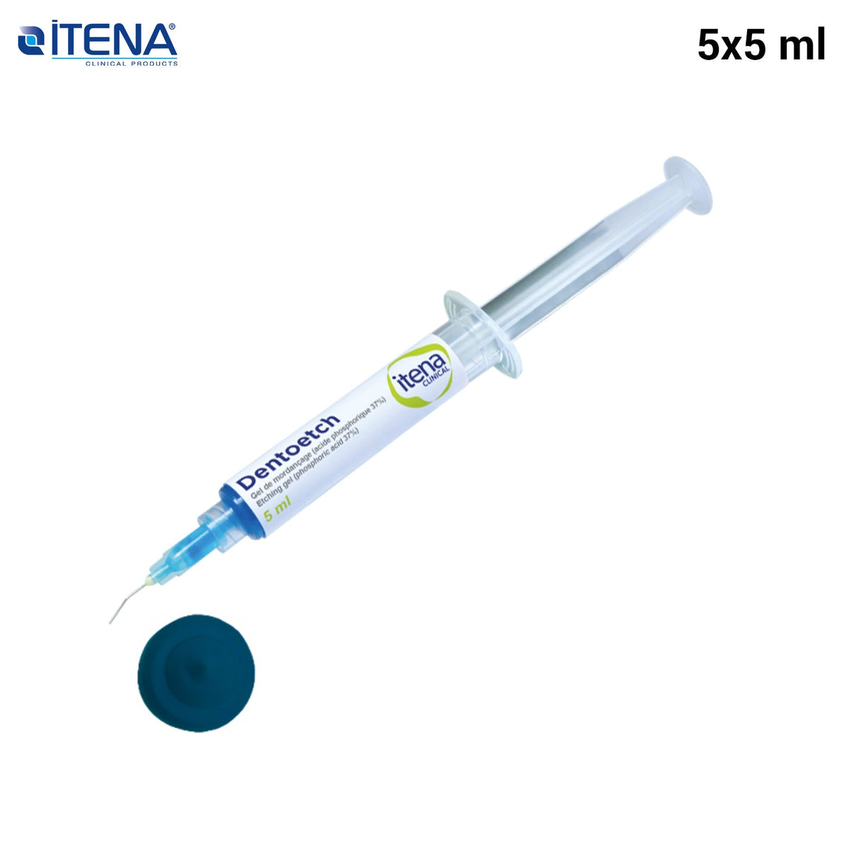 Itena - Dentoetch - 37% Phosphoric Acid Gel - 5x5 ml