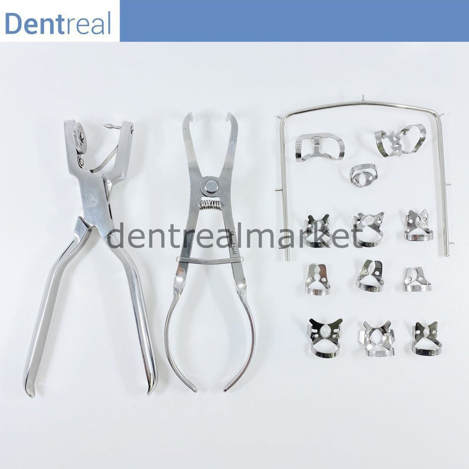 Dentreal - Drm Rubberdam Clamp and Tool Set