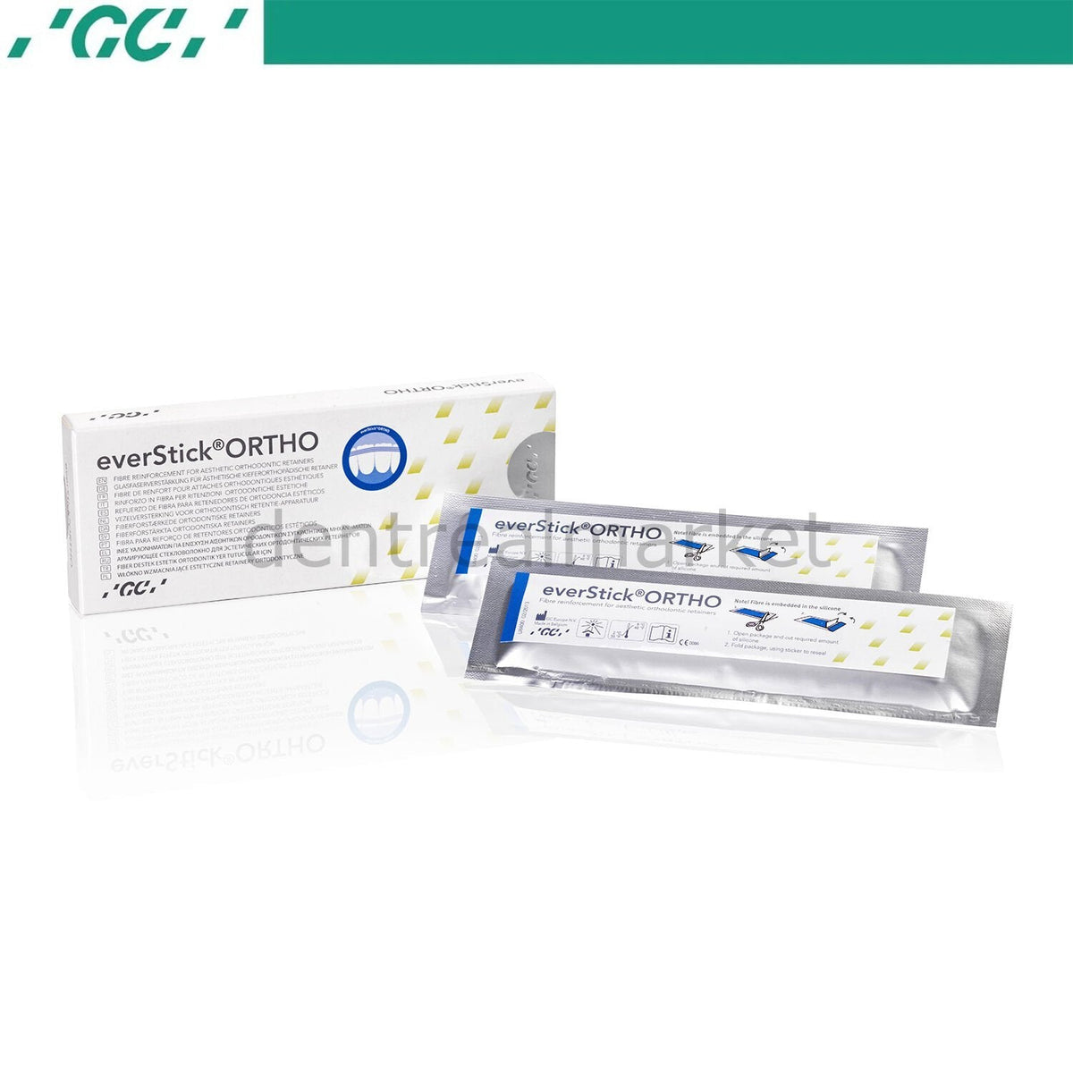 Gc Dental - EverStick ORTHO - Glass Fibre Reinforcement for Aesthetic Orthodontic Retainers