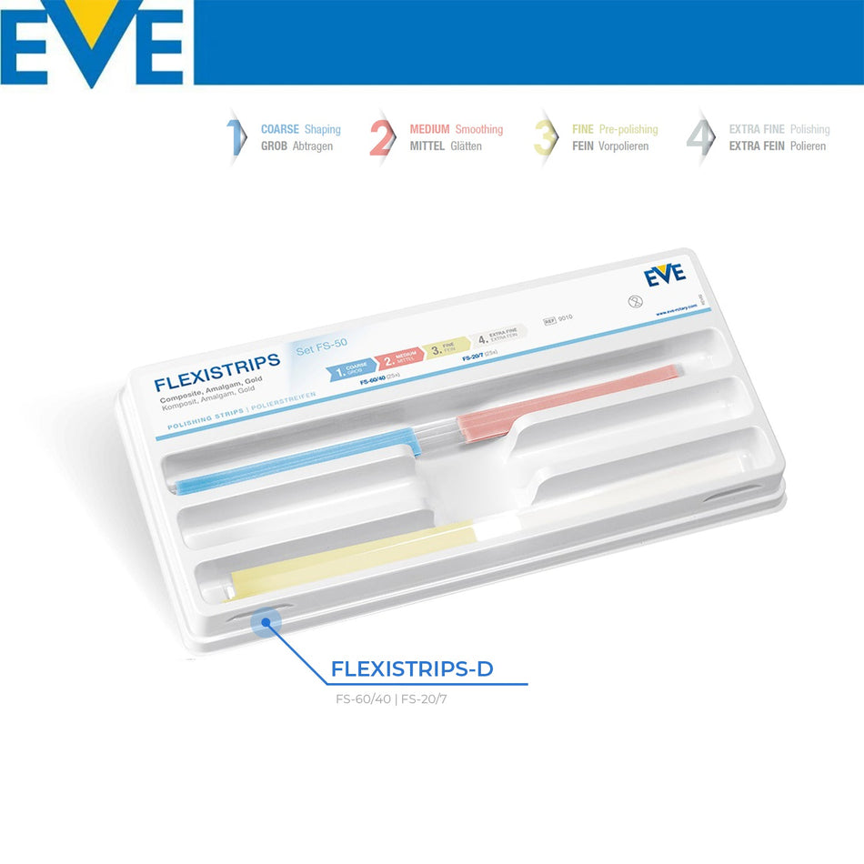 Eve Technik - Flexistrips - D Composite Interface Sanding Kit