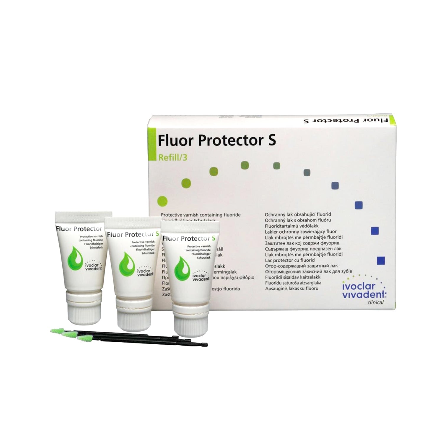 Ivoclar Vivadent - Fluor Protector S Refill 3*7gr - Tooth Protector Booster