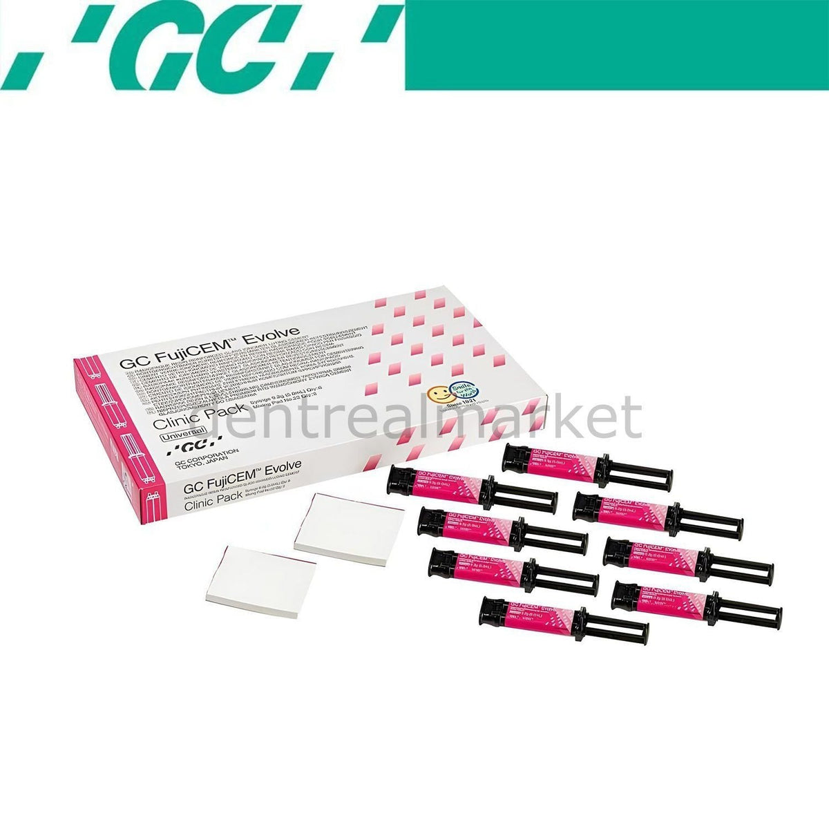 Gc Dental - Fujicem Evolve Automix Clinic Pack - Resin Modified Glass Ionomer Cement