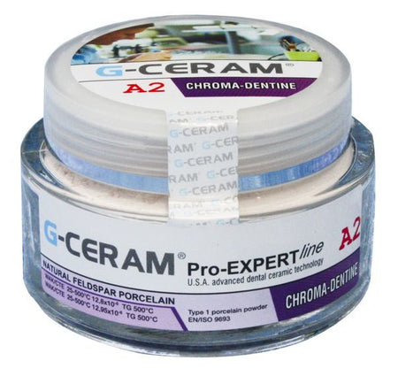 G - Ceram - G - Ceram MF Porcelain Powder - High Glaze 120 gr