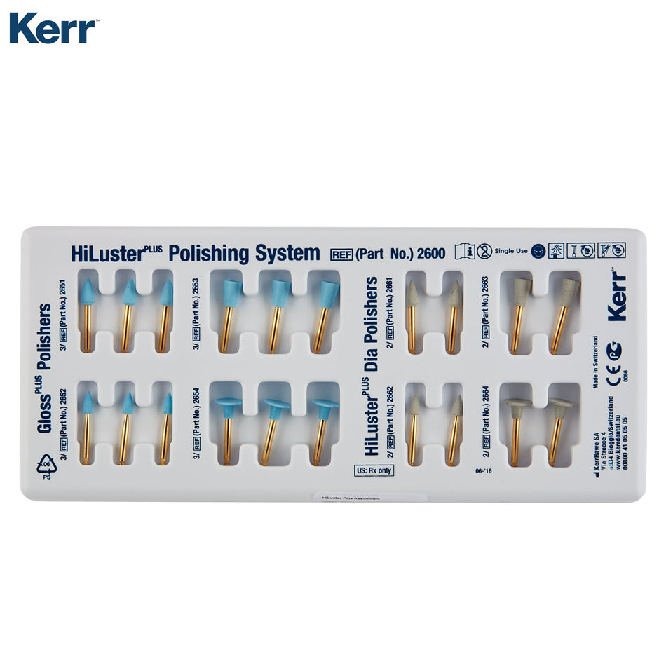 Kerr - Hiluster Polishing Rubber Assortment Kit