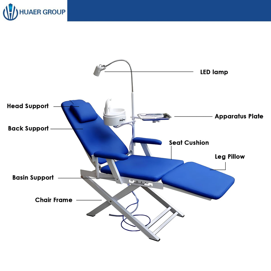 Portable Dental Chair And Reflector