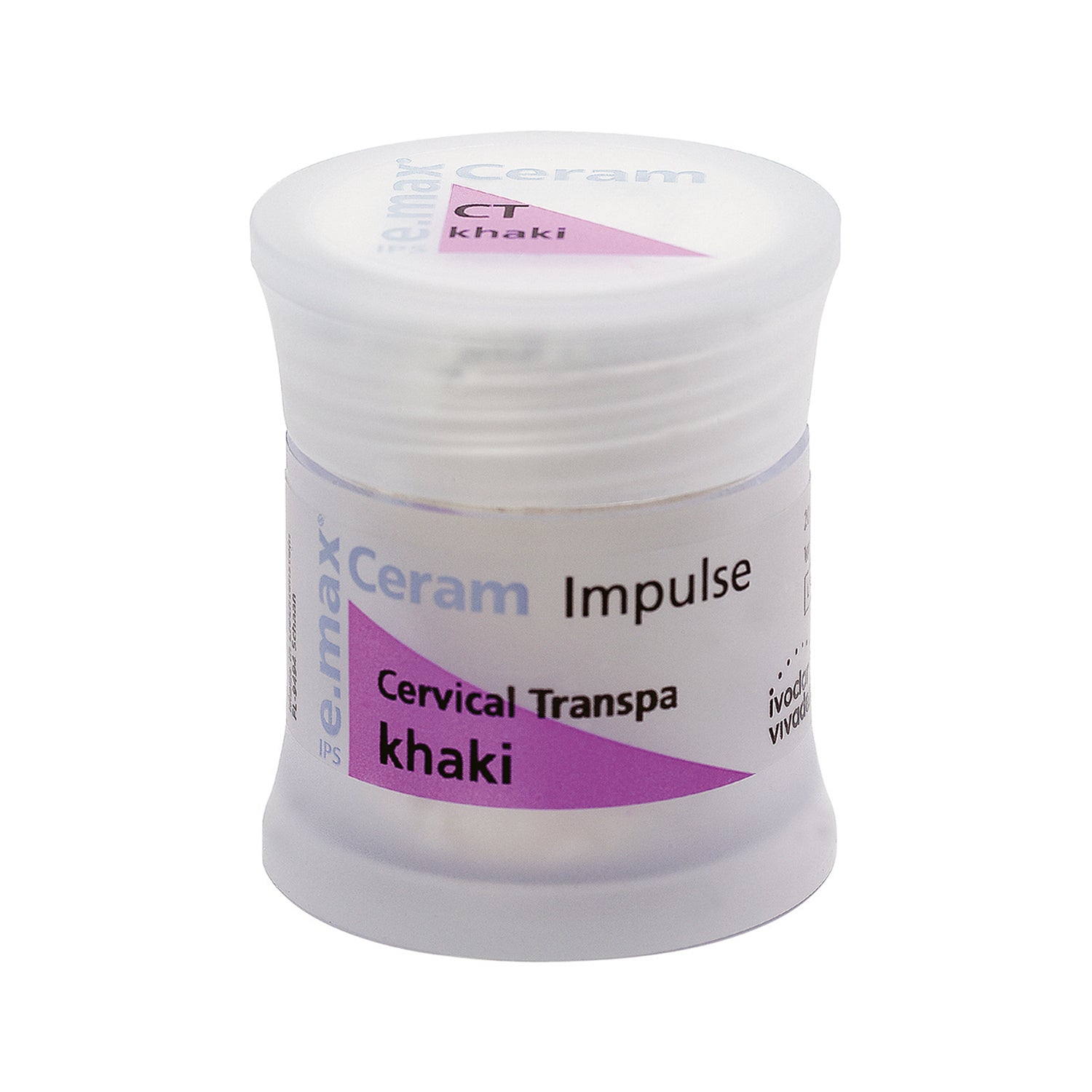 Ivoclar Vivadent - IPS e.max Ceram Cervical Transpa 20gr - Porcelain Powder on Zircon