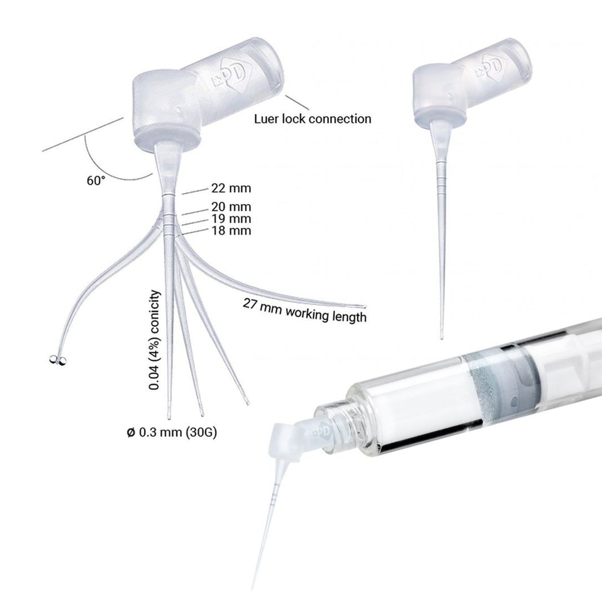 +PD - Irriflex Irrigation Needle 40 Pieces