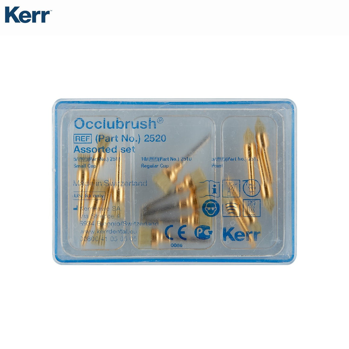 Kerr - Occlubrush Self - Polishing Assortment Brush Kit