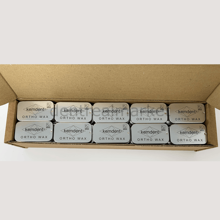 Kemdent - Orthodontic Wax - Braces Wax - Orthodontic Braces Wax - 50 Box