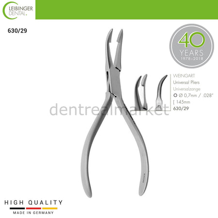 Leibinger - Orthodontic Weingart Universal Pliers - 145mm