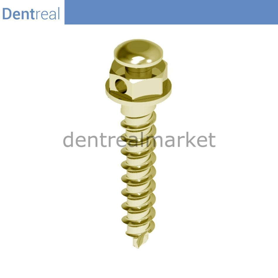 Dentreal - Orthofix Titanyum Orthodontic Mini Screw Refil - Screw 2.0 mm - 5 Pcs