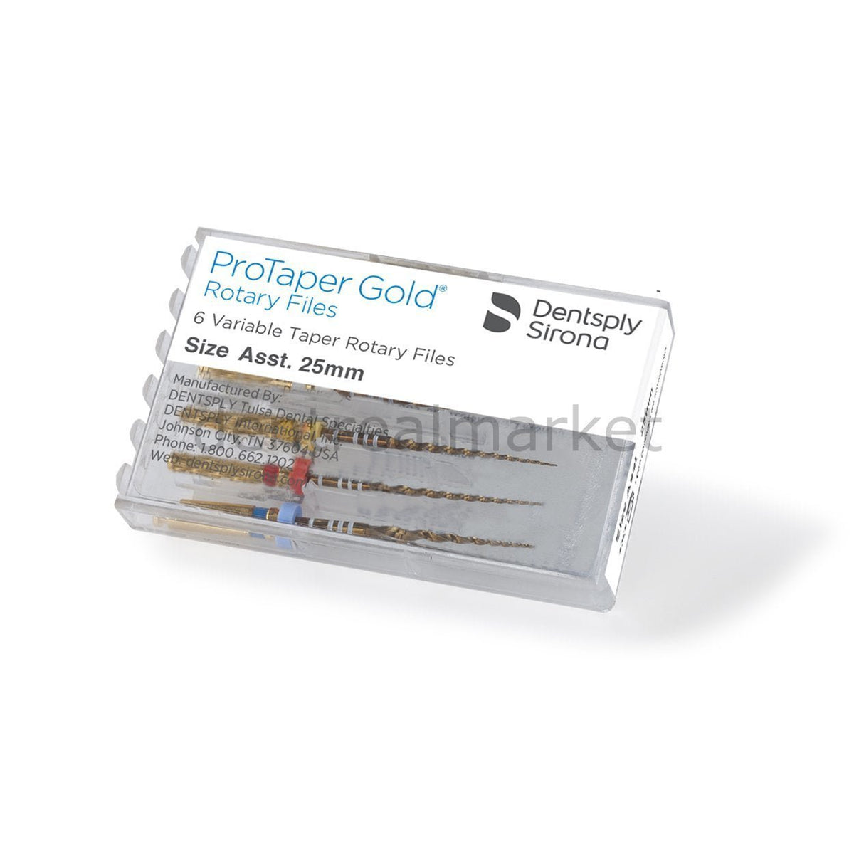 Dentsply - Sirona - Protaper Gold - Endodontic Rotary Files - 21mm