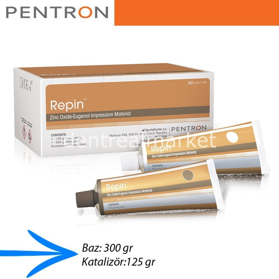 Pentron - Repin Zinc Oxide - Eugenol Impression Material - Impression Paste