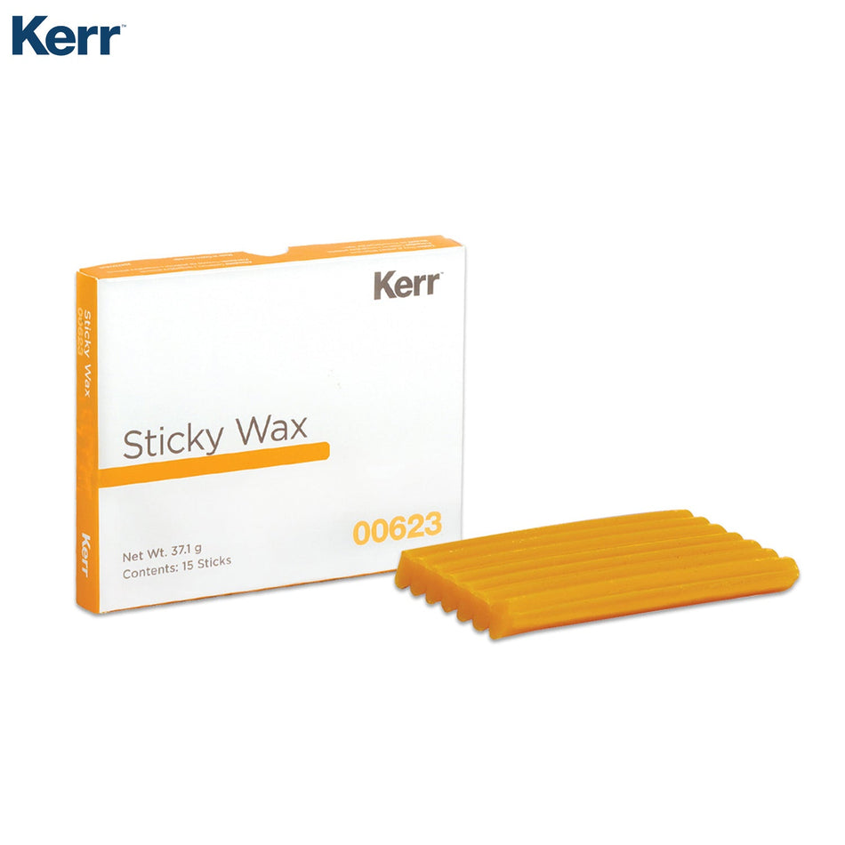 Kerr - Sticky Wax - Yellow Stick Candle