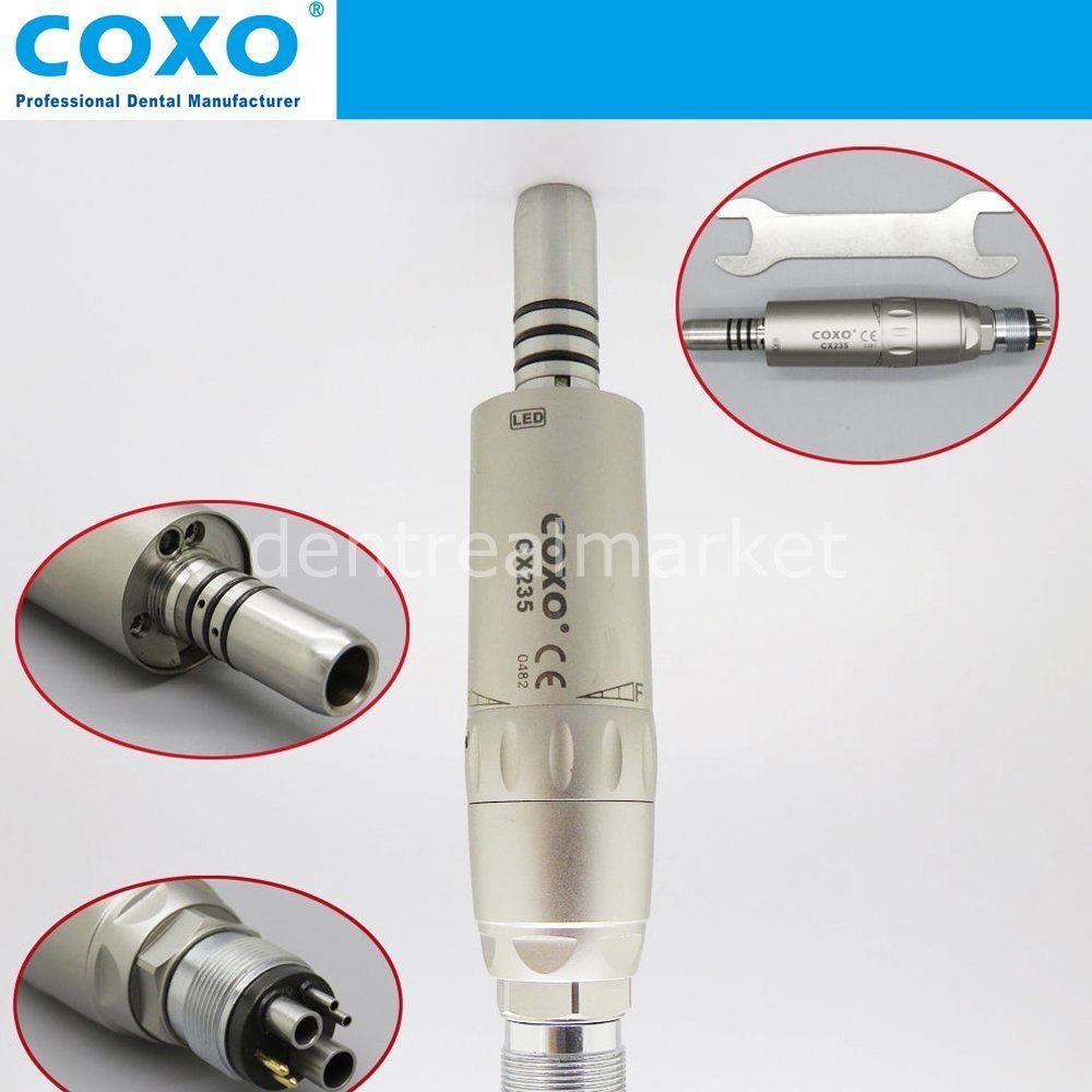 Coxo - Titanium Air Micromotor with Light