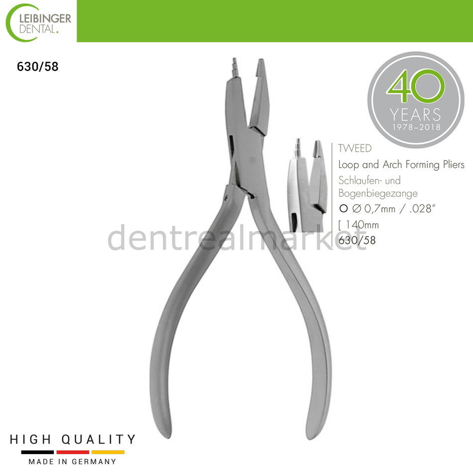 Leibinger - Tweed Loop And Arch Forming Pliers - 140 mm