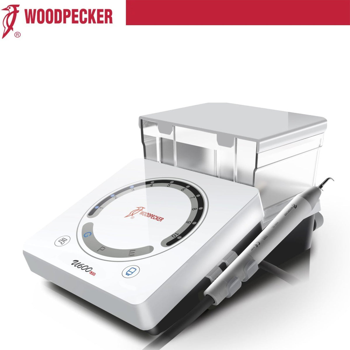 Woodpecker - U600 Kavitron Device with Light and Water Tank for Dental, Veterinary