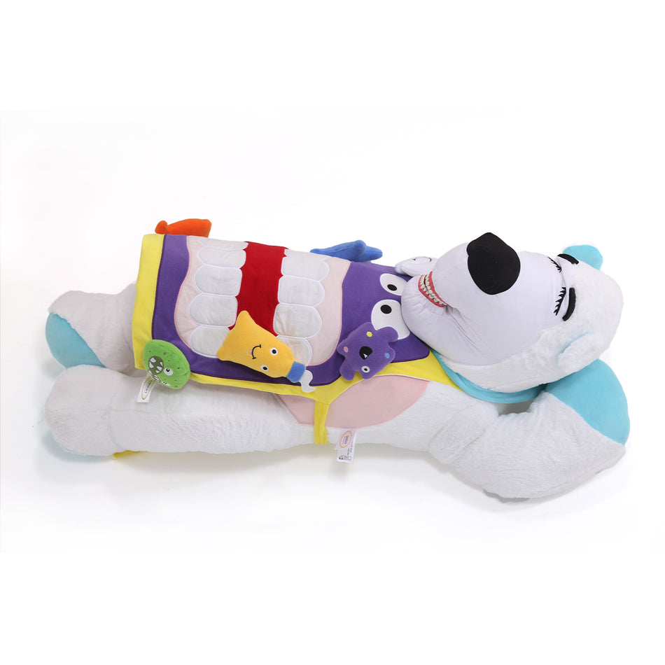 Sleeping Bear&Overalı Tooth Brush Teaching Model