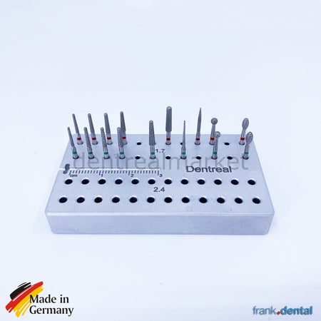 Frank Dental - Veneer & Crown Preparation Set - Dental Natural Diamond Bur