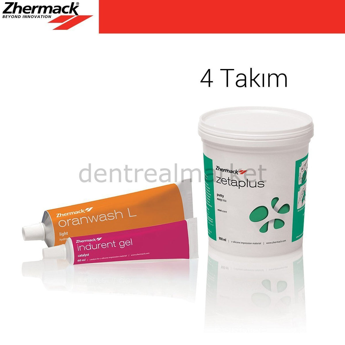 Zhermack - Zetaplus C Silicone Impression Material - İntro Set - 2 Kit