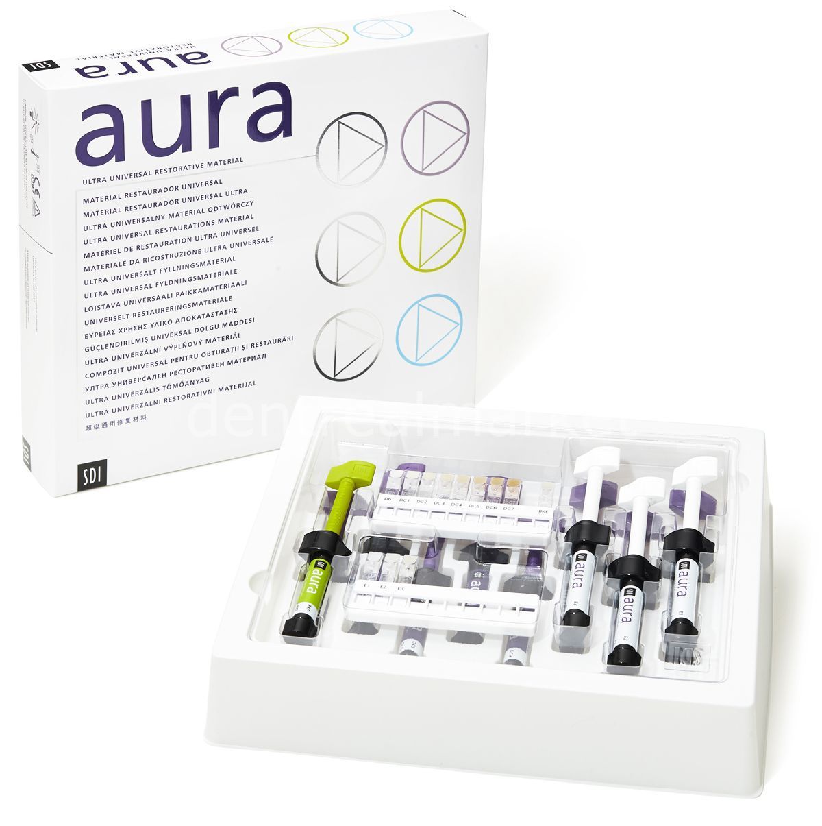 DentrealStore - Sdi Dental Aura Master Kit Ultra Universal Restorative Material - Dental Composite