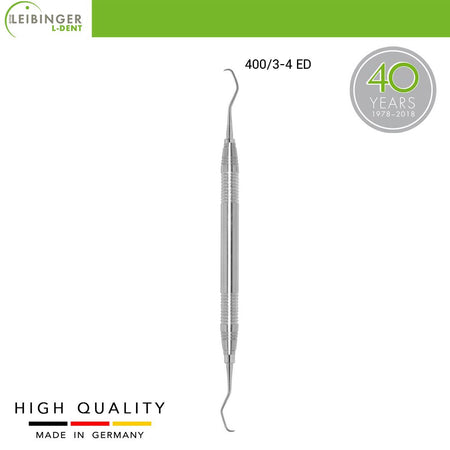 DentrealStore - Leibinger Gracey Curette 3-4, Lingual - Buccal - Periodontal Curette