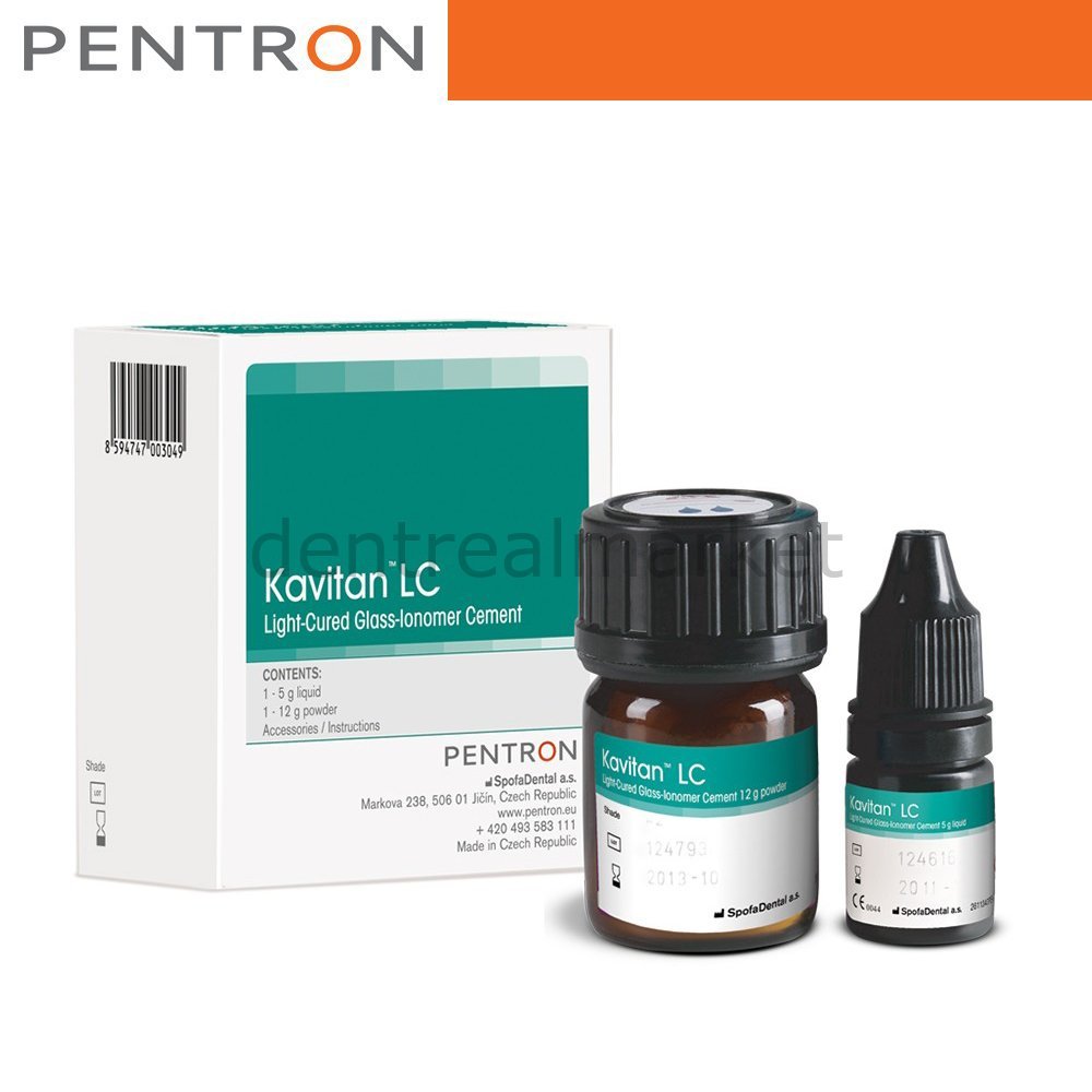 DentrealStore - Pentron Kavitan LC Light-Cured Glass-Ionomer Cement