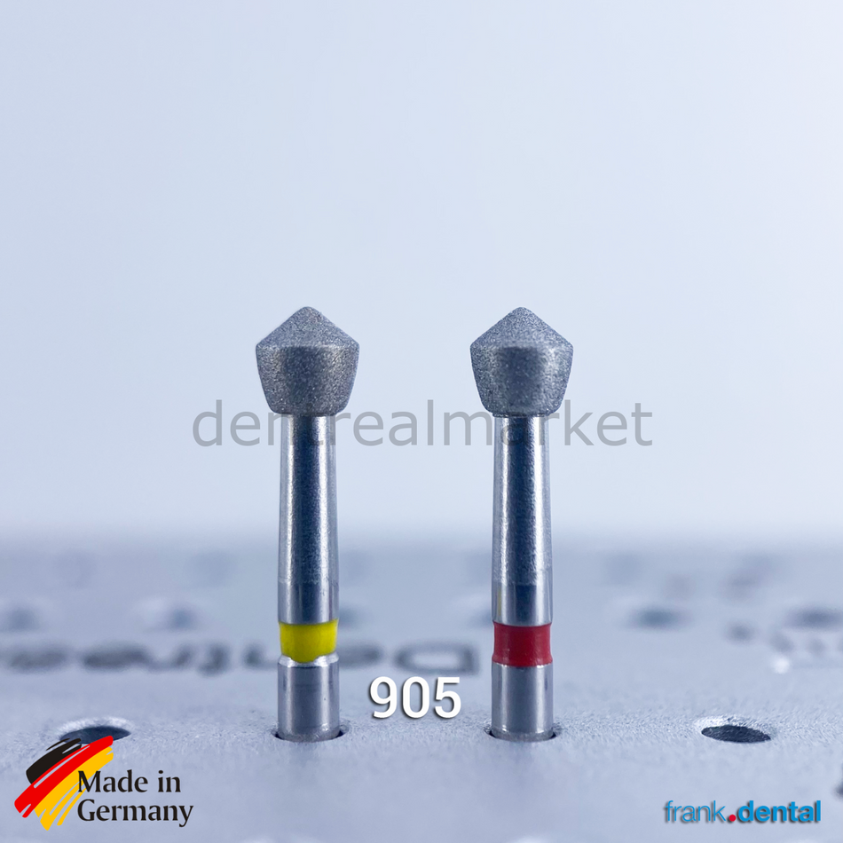 DentrealStore - Frank Dental Occlusal Onlay Set - Dental Natural Diamond Bur