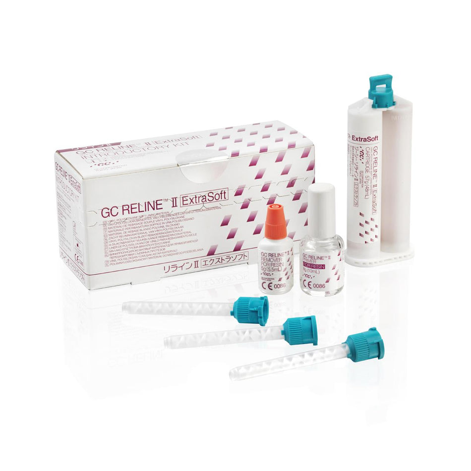 DentrealStore - Gc Dental Reline II Vinylpolysiloxane ExtraSoft Relining Material