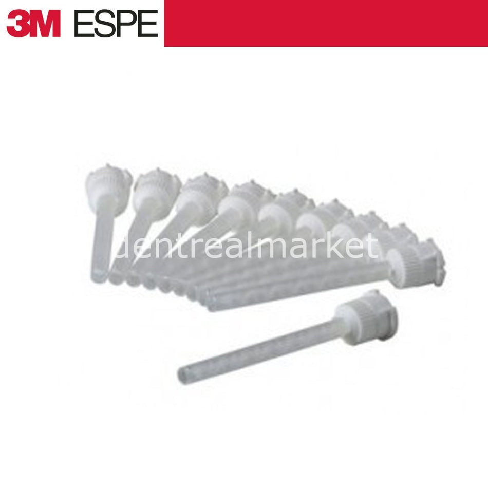 DentrealStore - 3M Gun Mixing Tip - White 50 pcs