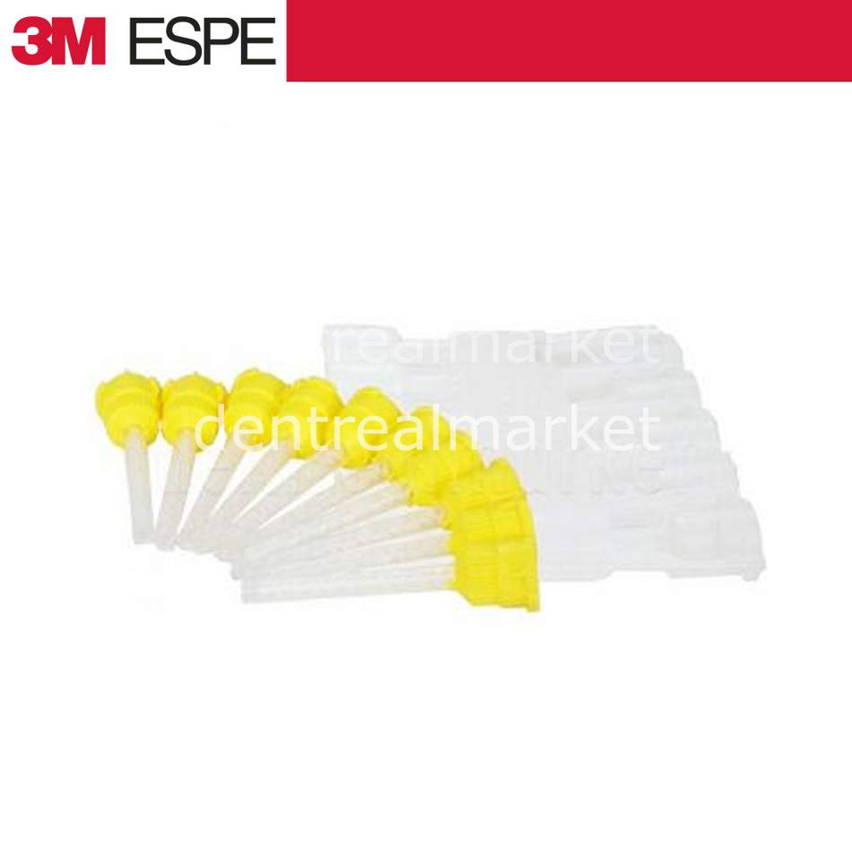 DentrealStore - 3M Gun Mixing Tip - Yellow 30pcs